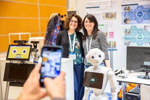 Picture of people attending European Robotics Forum 2024