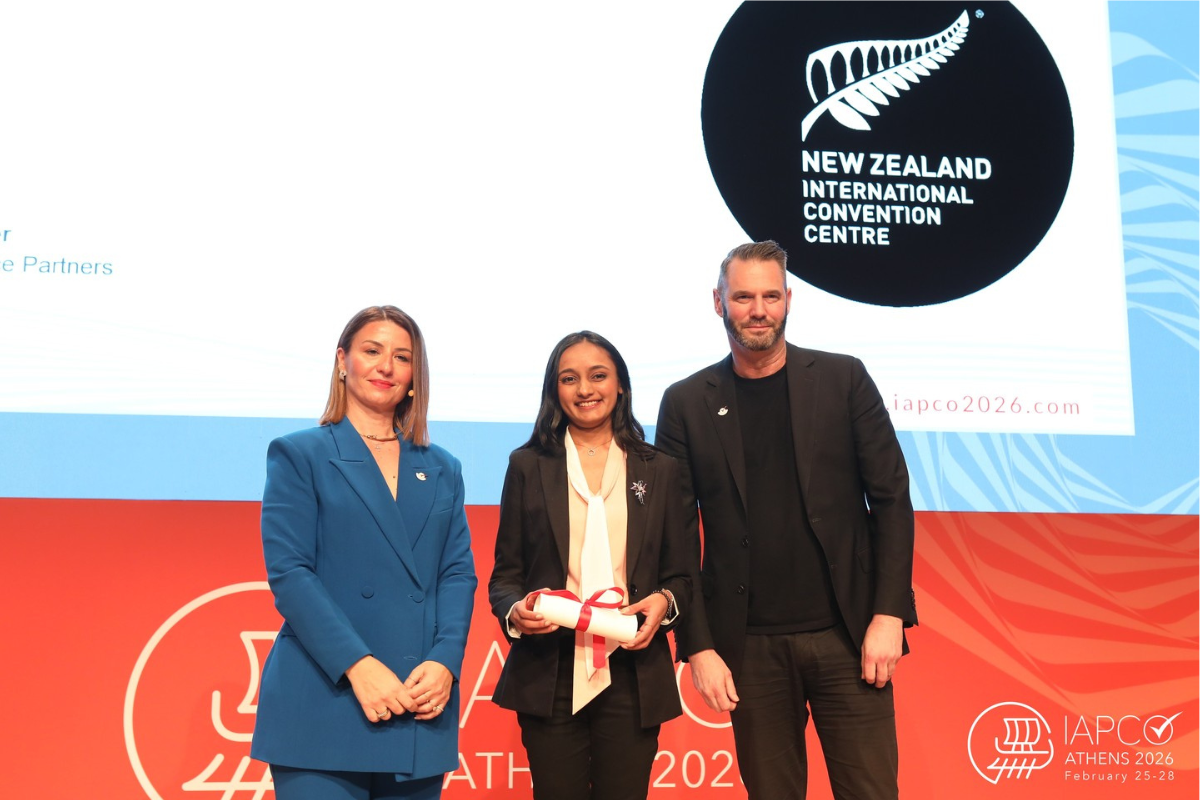 IAPCO & NZICC Jan Tonkin Scholarship Presented at AM&GA 2026