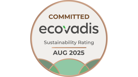 ecovadis badge committed copia