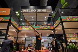 Picture of man playing instrument