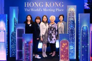 Convention Ambassadors from public policy institutes, social services, arts & culture and medical sciences fields enjoy the evening